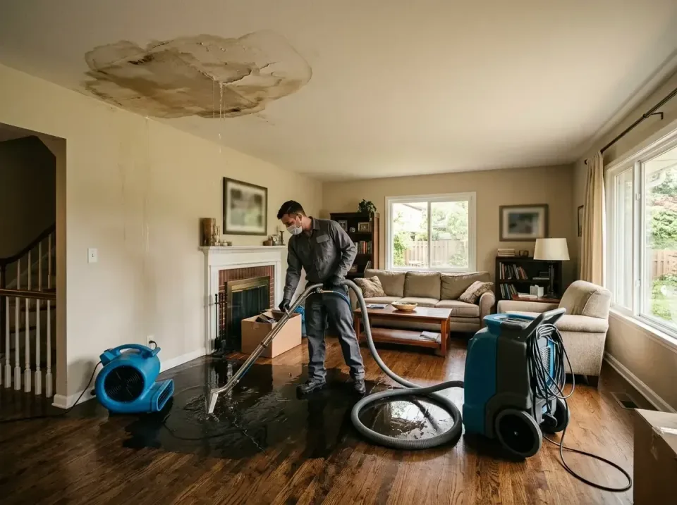attic-pipe-burst-ceiling-drip-008 — frequently asked questions, Water Damage Restoration & Carpet Care in Villa Hills, KY